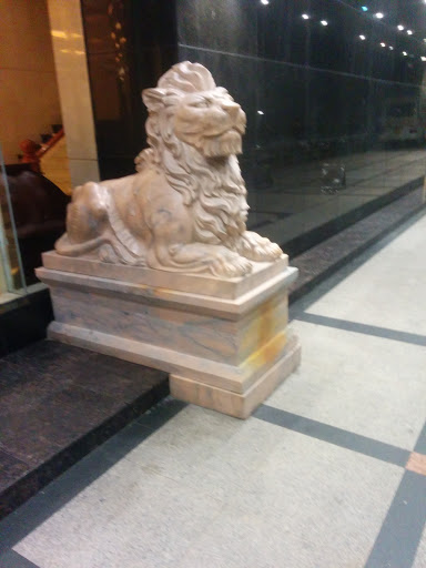贵州大厦的狮子