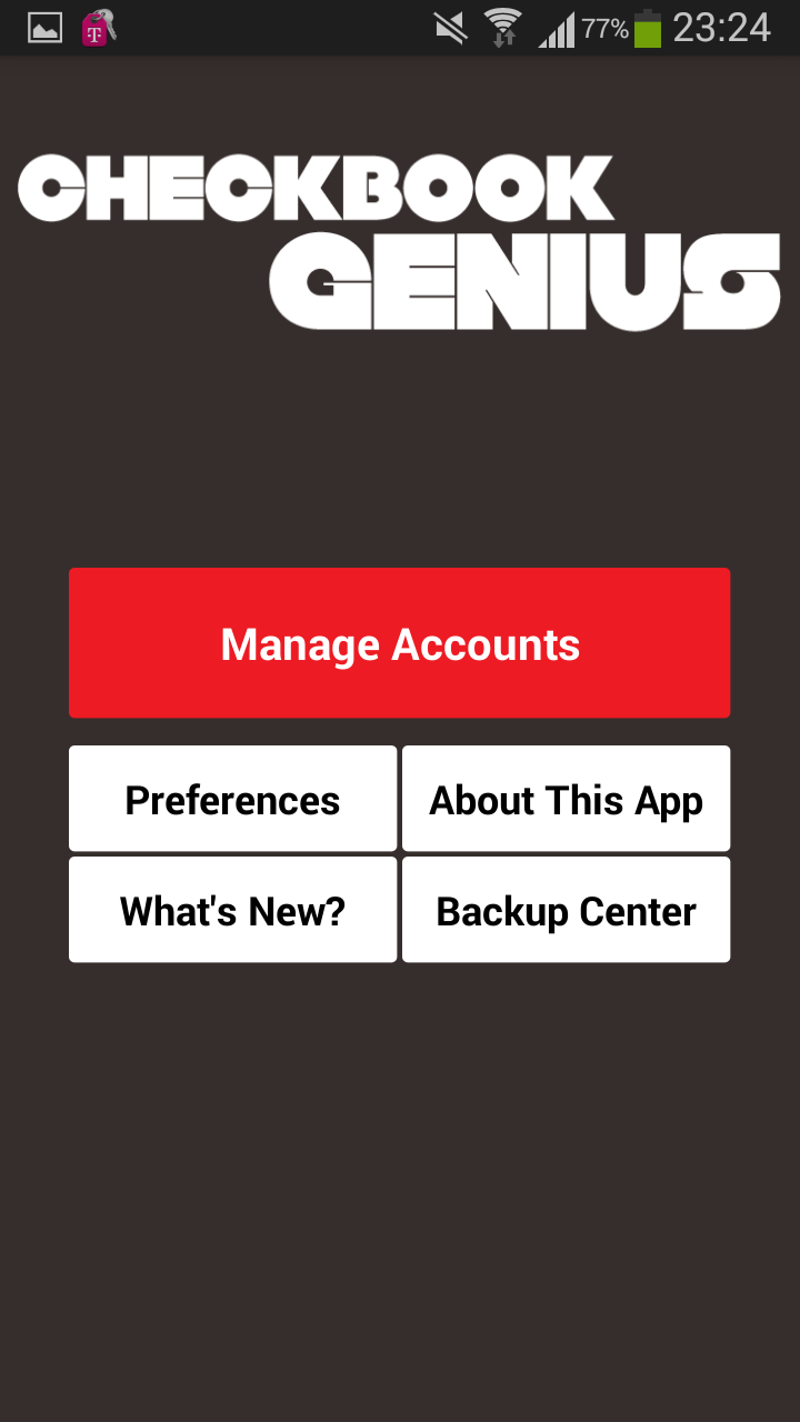 Android application Checkbook Genius 3 App screenshort