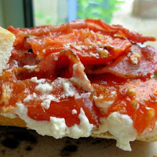 Tomato, Bacon and Cottage Cheese