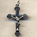 Crucifijo De Plata Sellado 900  Cr 126