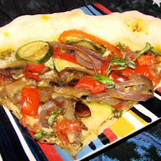 Four-Veggie Pizza(Flat Belly Diet Recipe)