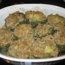 Italian Baby Stuffed Artichokes