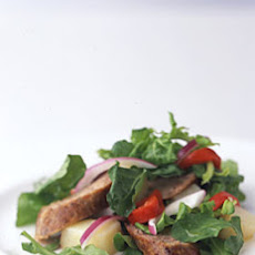 Potato, Italian Sausage, and Arugula Salad