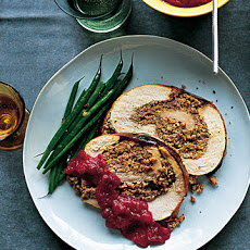 Rolled Turkey Breast with Sausage-Pecan Stuffing