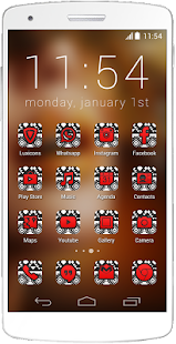 How to install Luxicons Lovely Red Aztec 1.1 unlimited apk for bluestacks