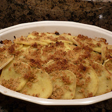 Tomato, Leek and Potato Bake