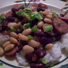 Red Beans With Bell Pepper