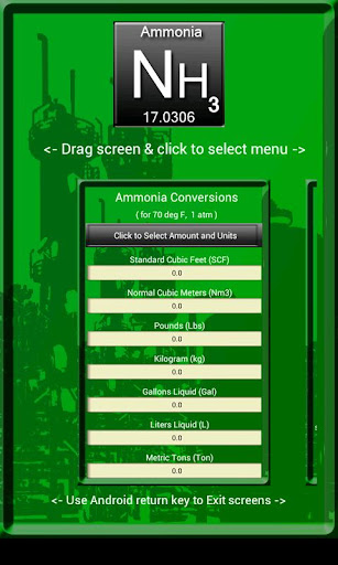 Ammonia Unit Calculator