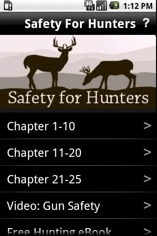 Safety for Hunters