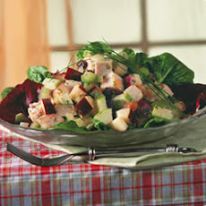 Waldorf Salad with Turkey & Apricot