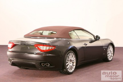 In fact the GranCabrio is continuing the Maserati tradition in opentop cars