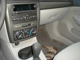 The center console of the Cobalt.