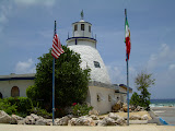 The infamous Lighthouse on Grand Cayman, it's a restaurant.