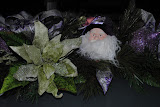 See purple Santa!