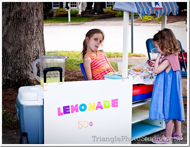 Lemonade Stand- Lunch Break  by Steve Jackle - www.trianglephotostudio.com