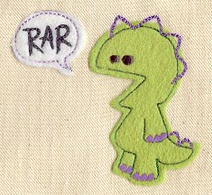 Rar Monster Applique