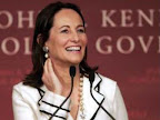 Ségolène Royal à l'Université de Harvard, Cambridge (Massachusetts), le 6 février. Reuters