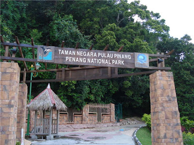 Penang National Park Entrance- Taman Negara Pulau Pinang