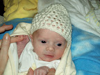 After her first bath