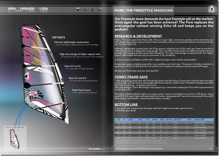Gaastra wavesails 2012 - 8 Gaastra wavesails 2012 - 8