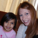 Kara and Anna at the hospital