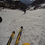 Skiing down from camp (approx. 11,000ft)