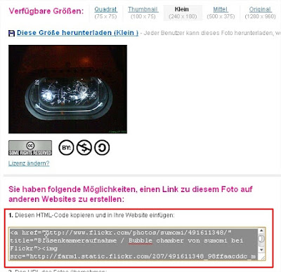 Screenshot Flickr Alle Größen Screenshot Flickr Alle Größen