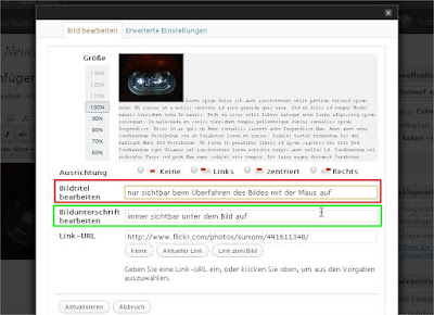 Screenshot WordPress Bild bearbeiten Dialog Screenshot WordPress Bild bearbeiten-Dialog (Klicke zum Vergrößern)