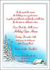 Christmas Invitation Christmas Invitation