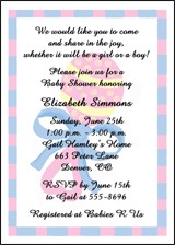 Baby Shower Invitation
