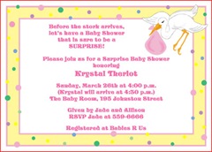 Baby Invitations