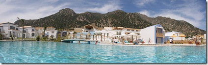 pool toward mountain kos_1240 Panorama