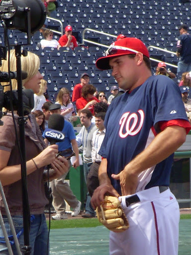 Ryan Zimmerman...adjusting his jersey? Ryan Zimmerman...adjusting his jersey?