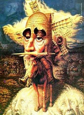 Dom Quixote - Ilusão de Óptica Dom Quixote