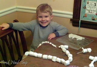 marshmallow building