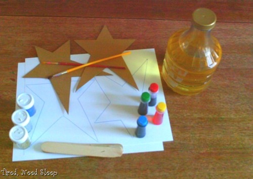 corn syrupfood coloring 