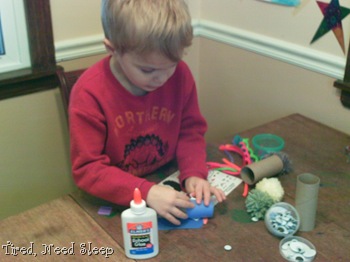 M, beginning his craftiness