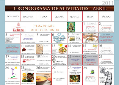 Fotografias cartazatividadesabril no artigo Cronograma de atividades de abril cartazatividadesabril Cronograma de atividades de abril