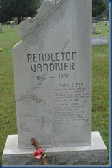 Uncle Pen's Tombstone