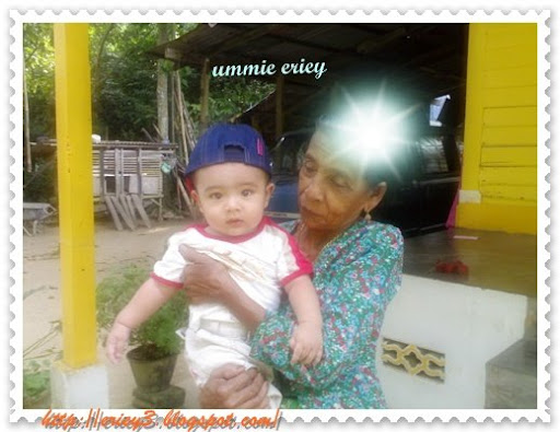 haziq & mok nenek