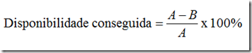 Disponibilidade Disponibilidade