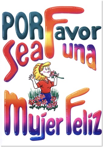 mujer feliz