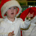Look mommy, I have the bells.