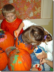 Pumpkin Painting on High Street 002