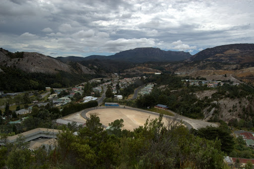 Lookout w Queenstown Lookout w Queenstown