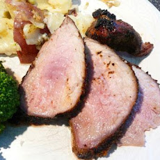 Chile and Spice-Rubbed Pork Tenderloin With Honey-Lime Glaze