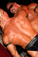 Karim and Brian - Muscle Male Strippers Show