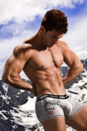 Hot Muscle Men in Colored Underwear