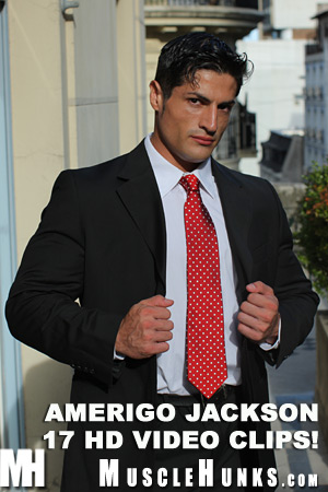 Amerigo Jackson in His Office