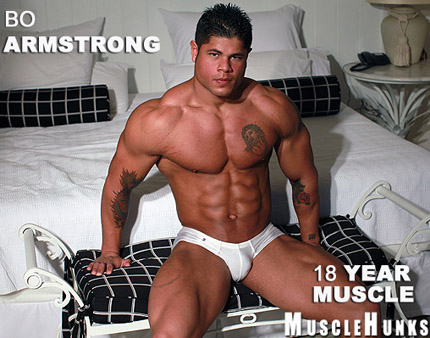 Hot Muscle Man - Bo  Armstrong - MuscleHunks HD